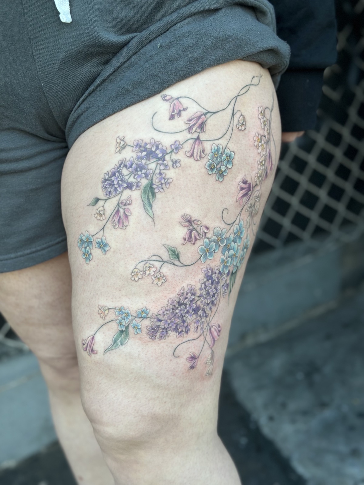 Wildflower Trail tattoo
