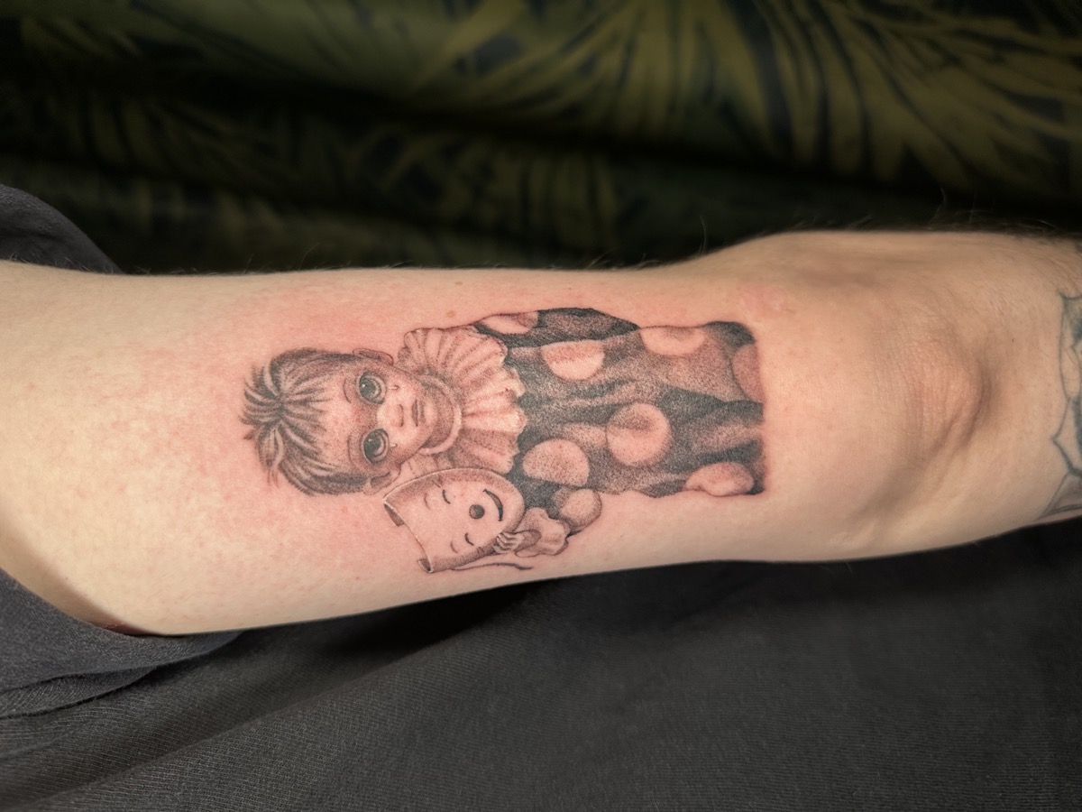 Clown Boy tattoo
