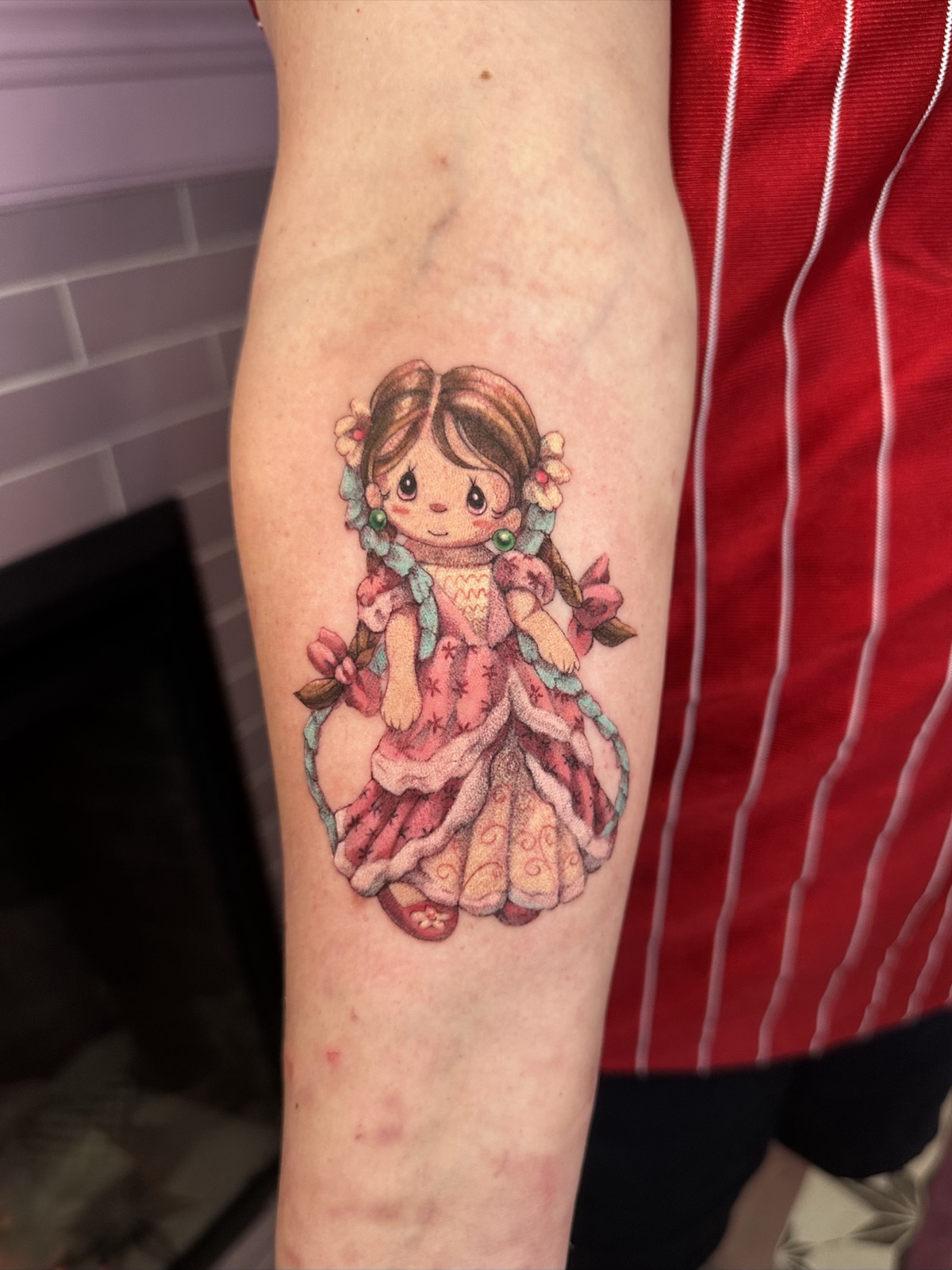 Vintage Doll tattoo