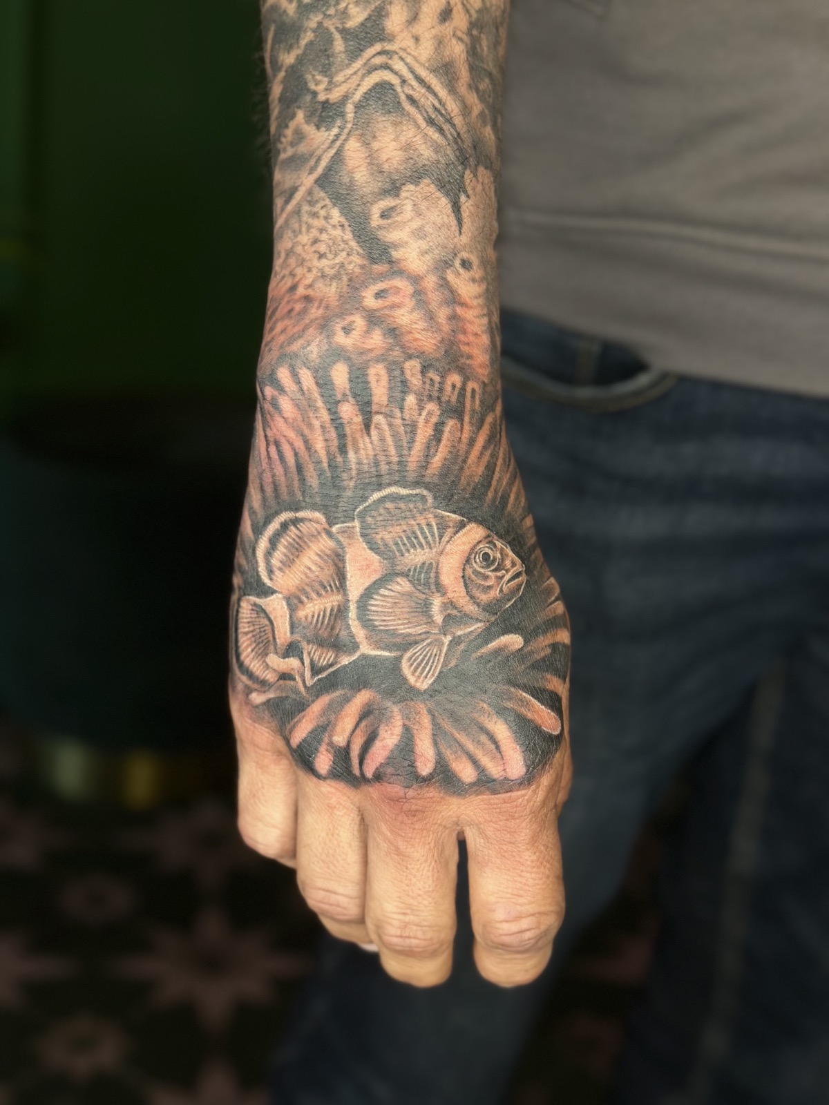 Clownfish tattoo