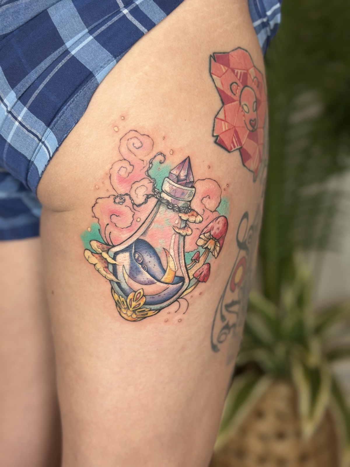 Moon Potion tattoo