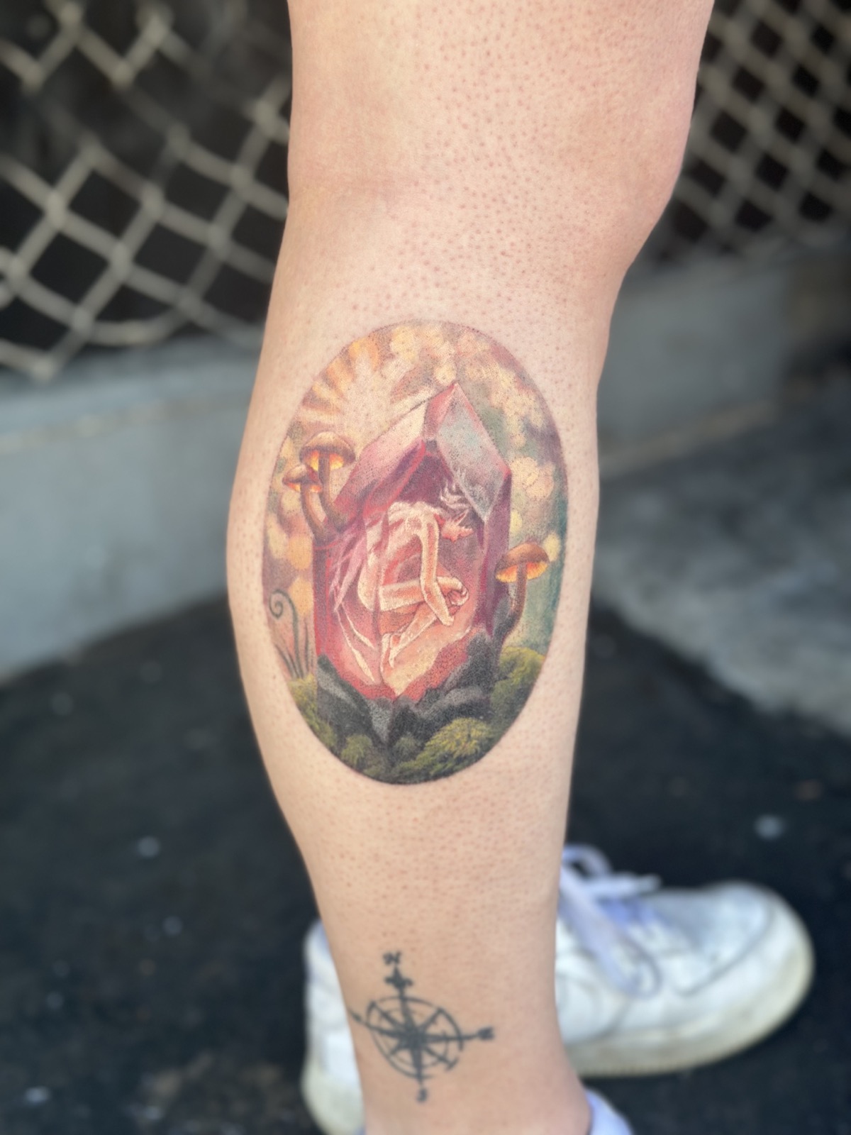 Fairy in Crystal tattoo