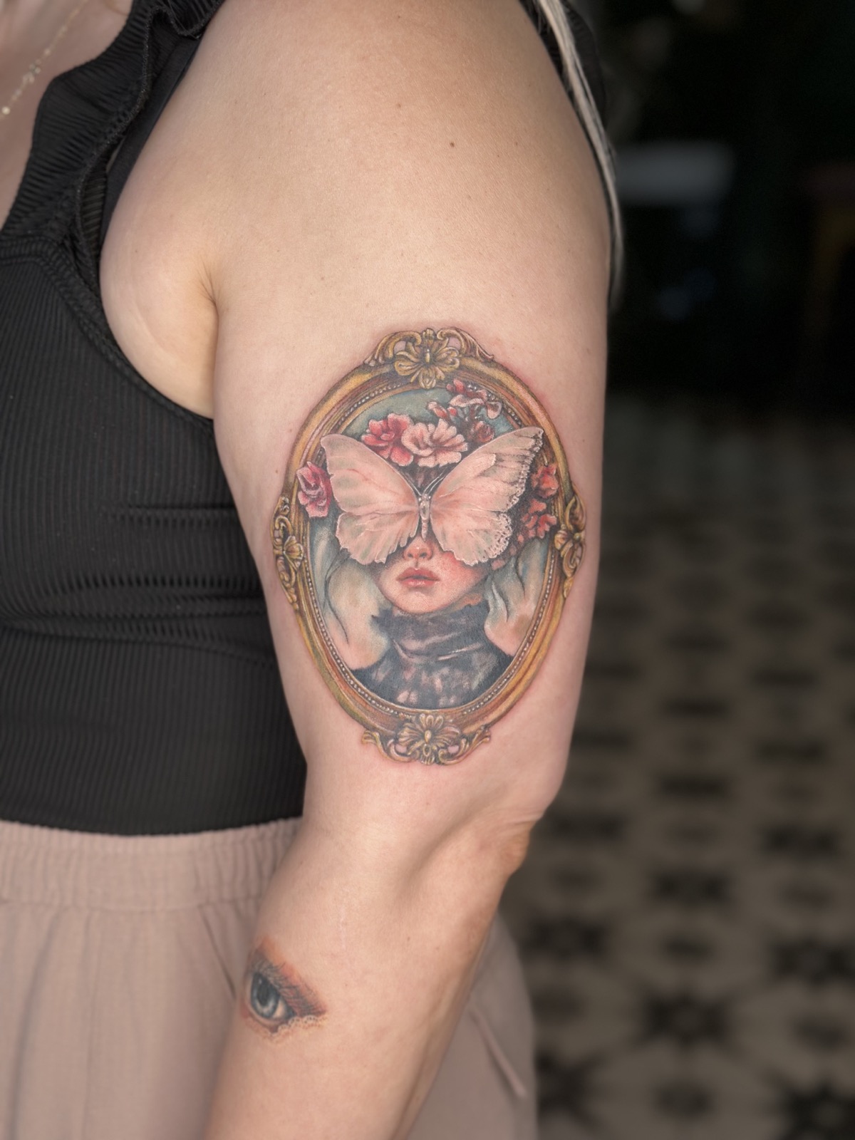 Moth Maiden tattoo